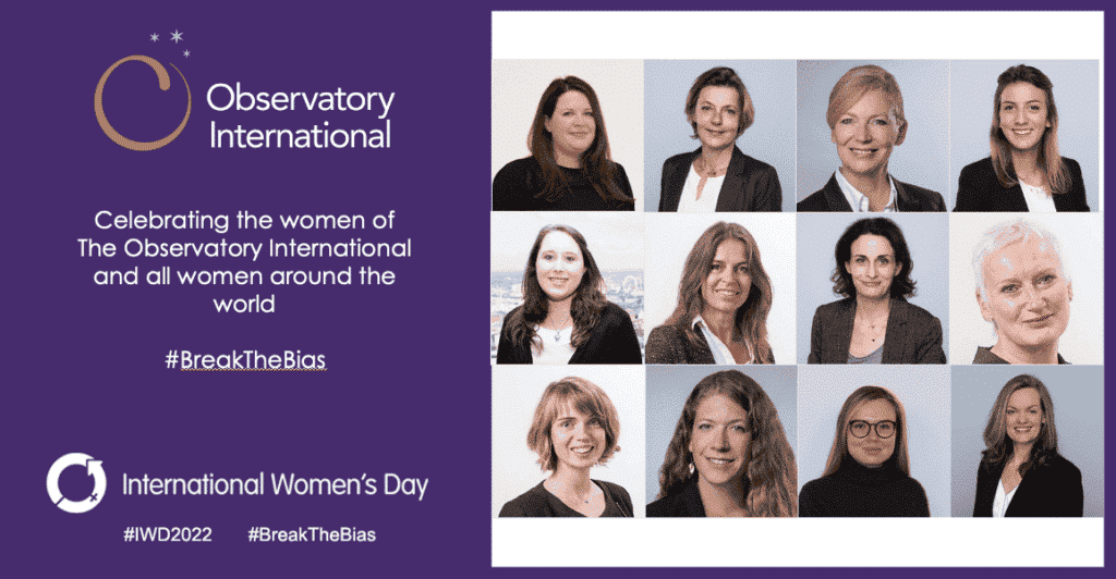 Celebrating the women of the Observatory International and all women around the world