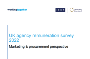 UK Agency Remuneration Report Title Page