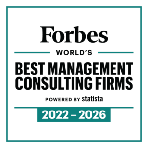 Forbes World's Best Management Consulting Firm 2026 recognition